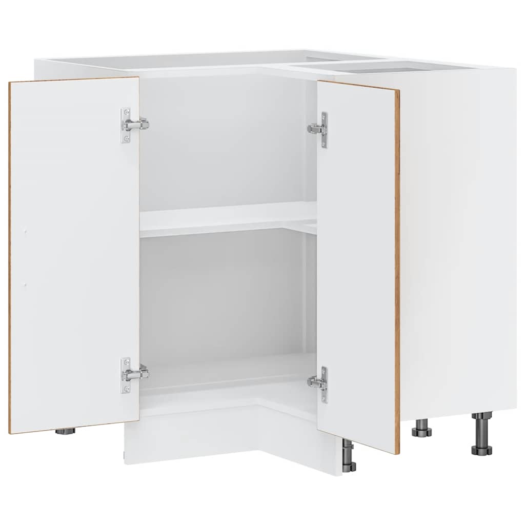 Kitchen Corner Base Cabinet Porto Old Wood Engineered Wood