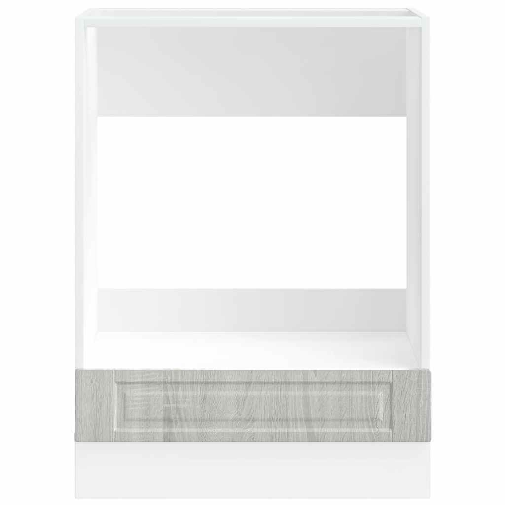 Oven Cabinet Porto Grey Sonoma Engineered Wood