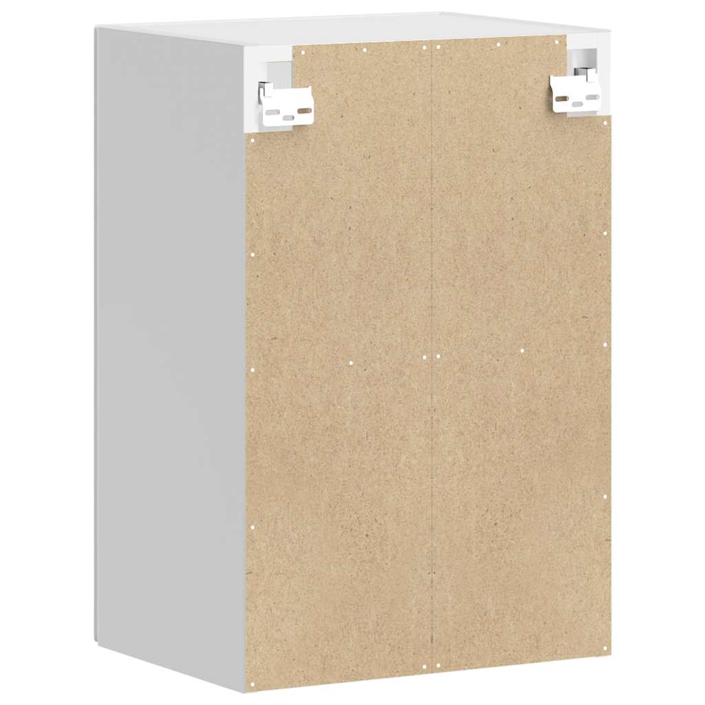 Kitchen Wall Cabinet with Glass Door Porto High Gloss White