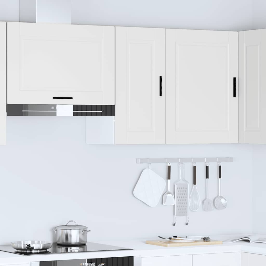 Kitchen Wall Cabinet Porto White Engineered Wood