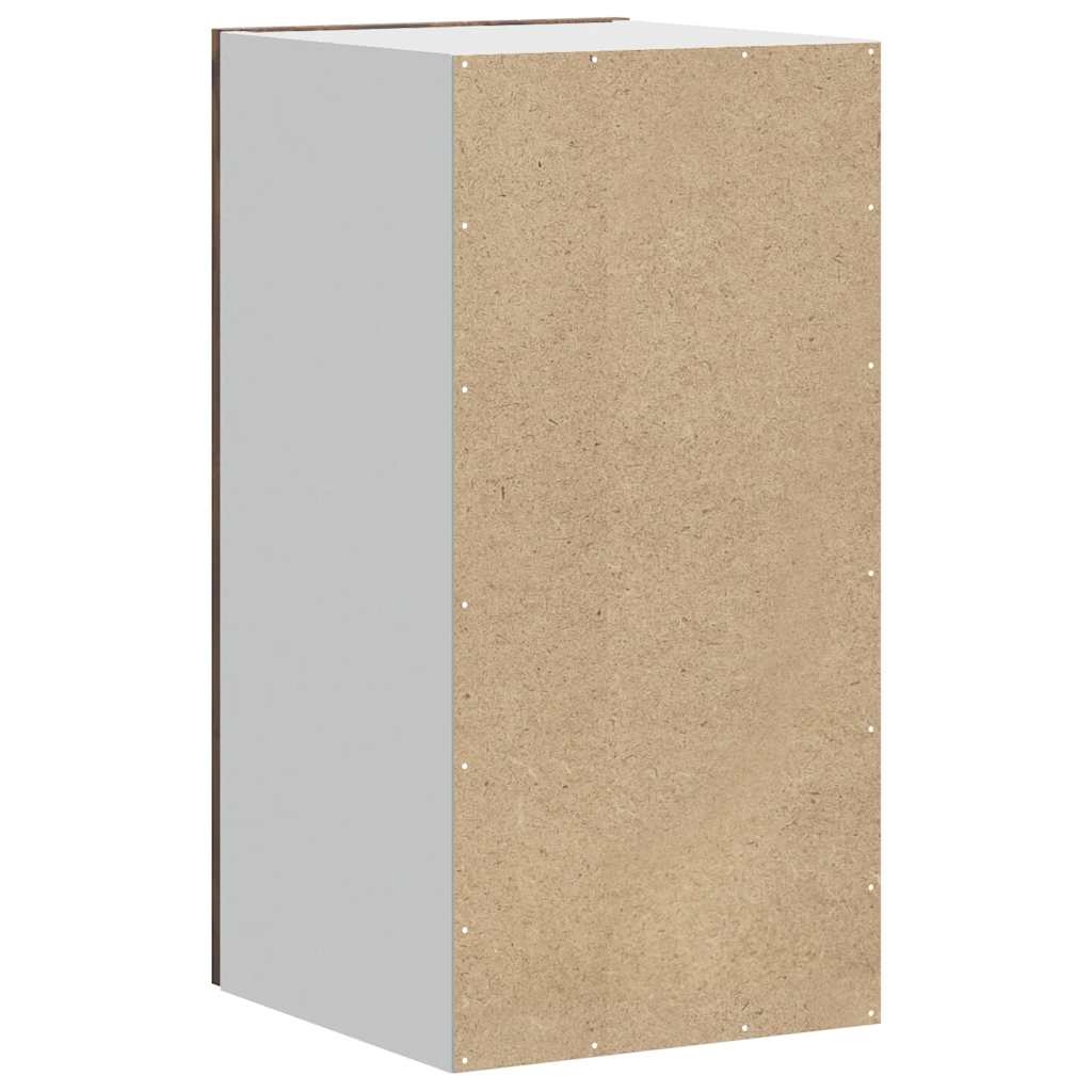 Kitchen Wall Cabinet Porto Smoked Oak Engineered Wood