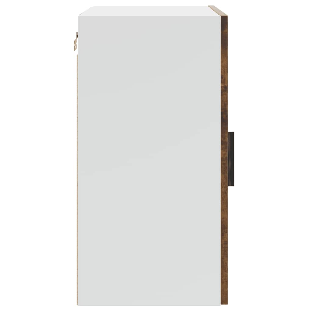 Kitchen Wall Cabinet Porto Smoked Oak Engineered Wood