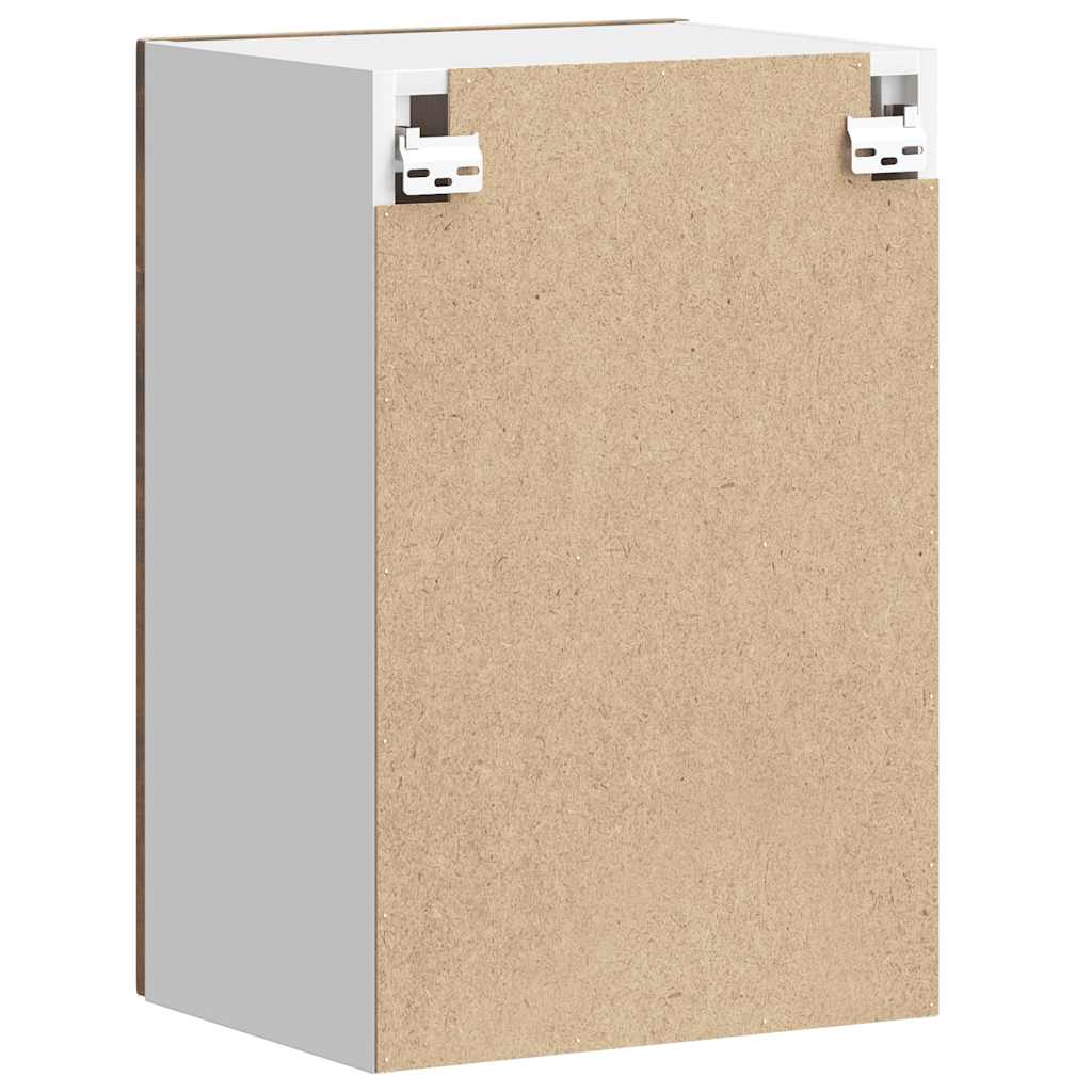 Kitchen Wall Cabinet Porto Smoked Oak Engineered Wood