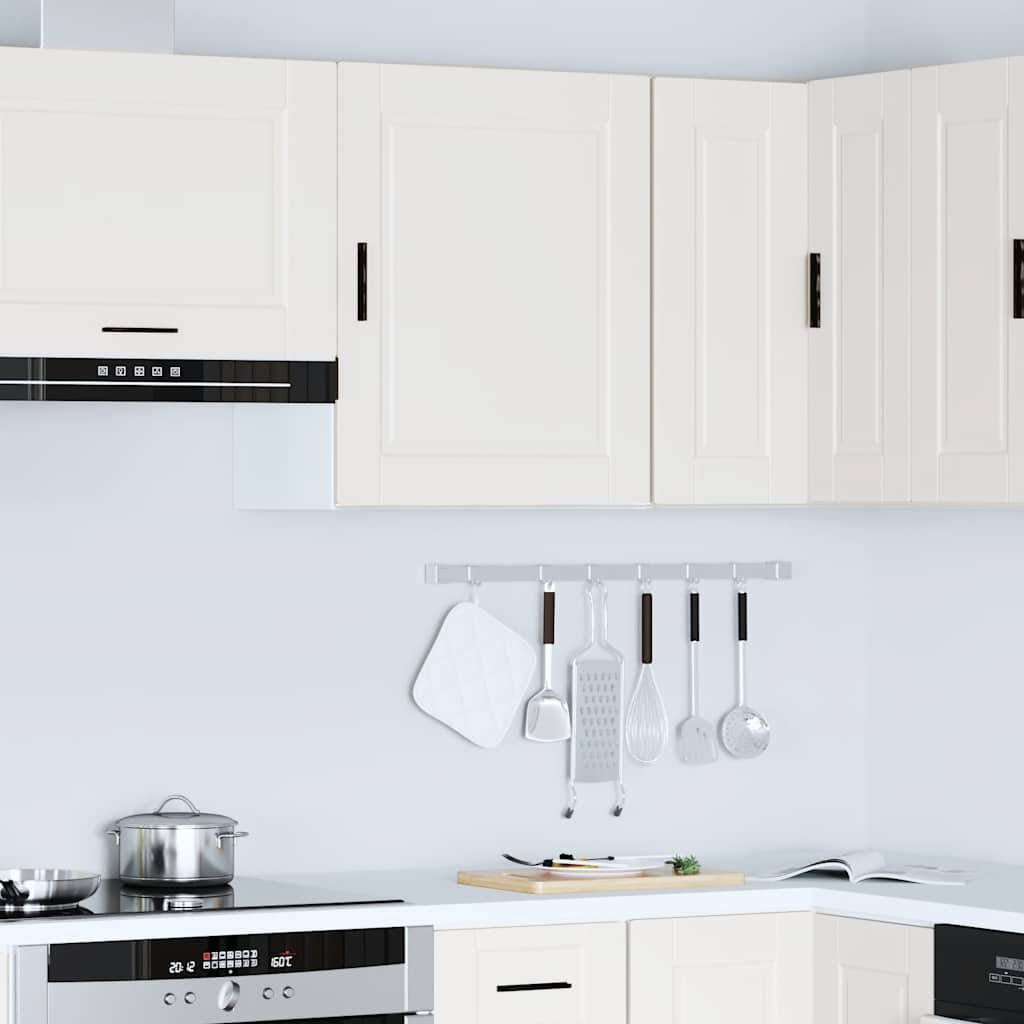 Kitchen Wall Cabinet Porto White Engineered Wood