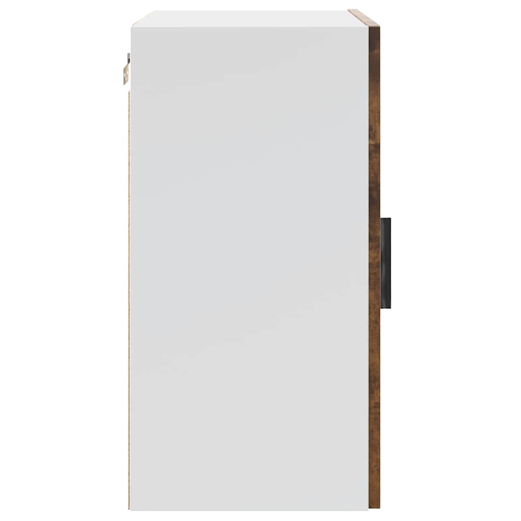 Kitchen Wall Cabinet Porto Smoked Oak Engineered Wood