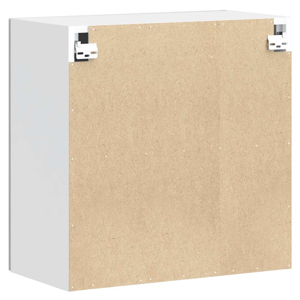 Kitchen Wall Cabinet Porto High Gloss White Engineered Wood