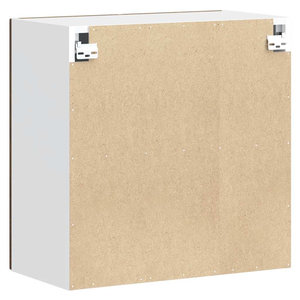 Kitchen Wall Cabinet Porto Brown Oak Engineered Wood