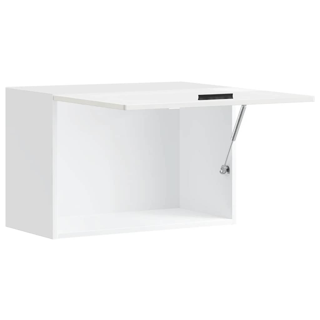 Kitchen Wall Cabinet Porto High Gloss White Engineered Wood