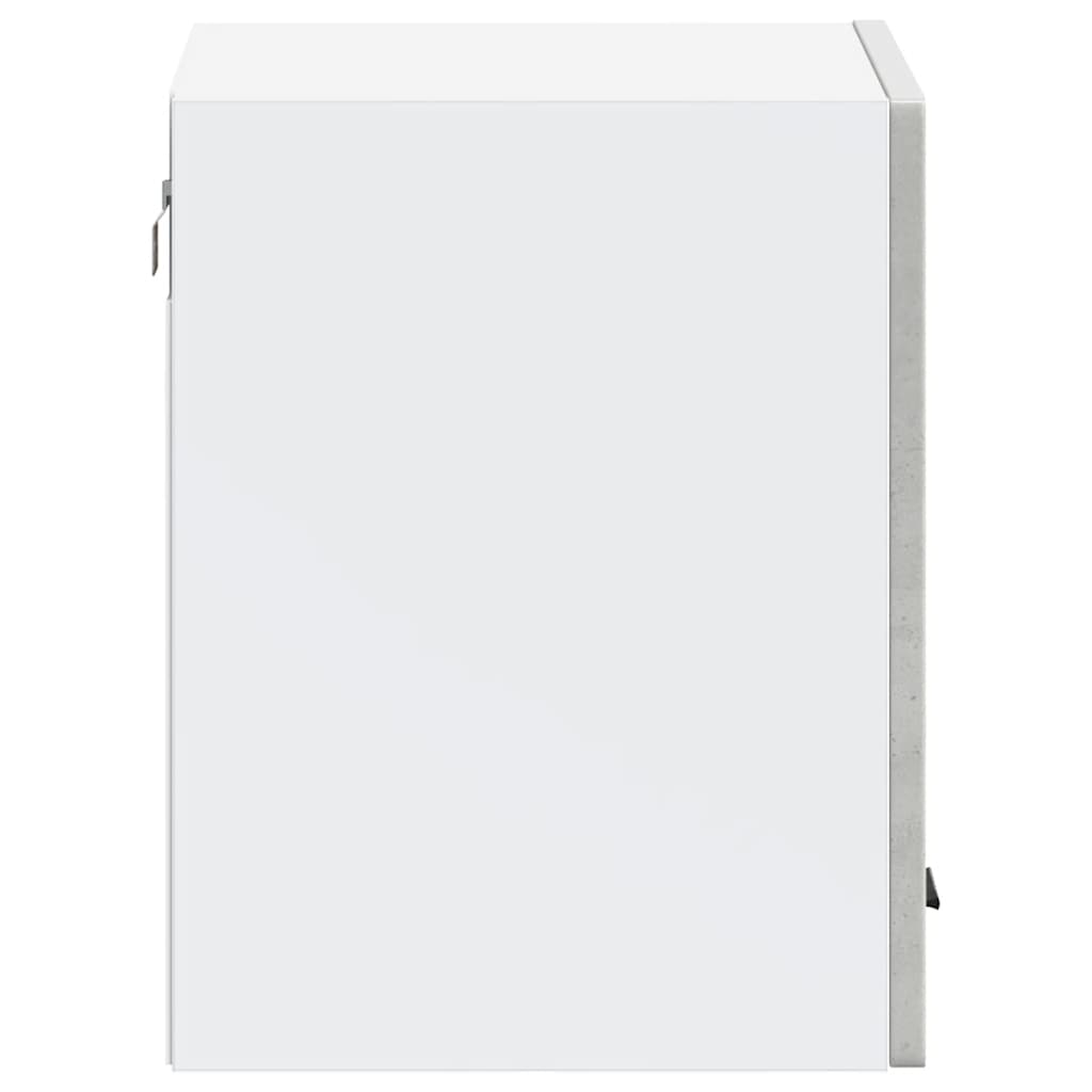 Kitchen Wall Cabinet Porto Concrete Grey Engineered Wood