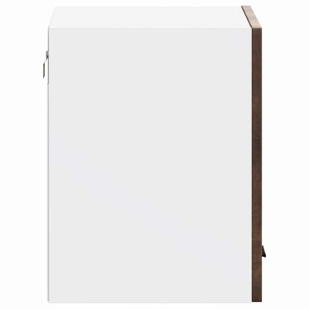 Kitchen Wall Cabinet Porto Smoked Oak Engineered Wood