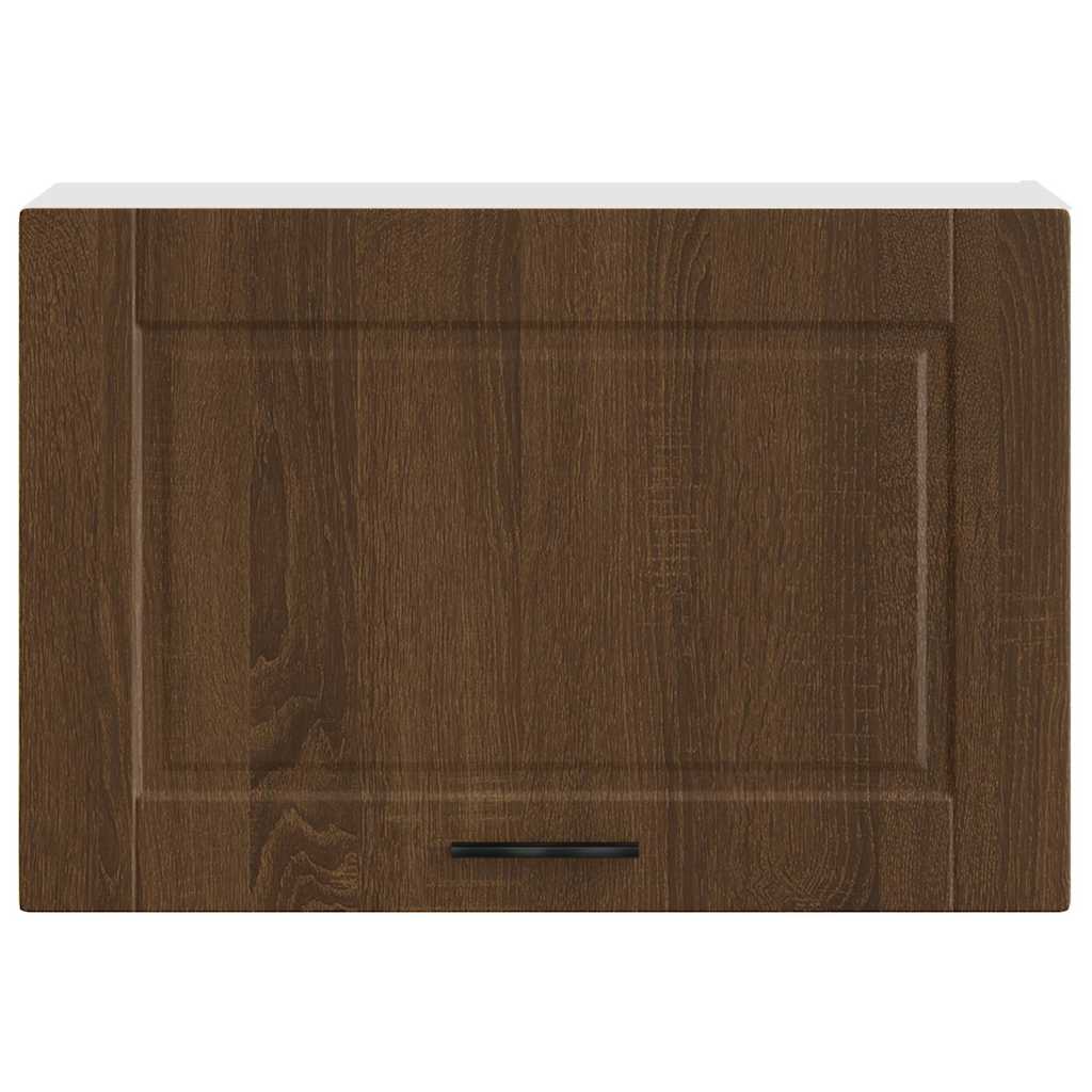 Kitchen Wall Cabinet Porto Brown Oak Engineered Wood