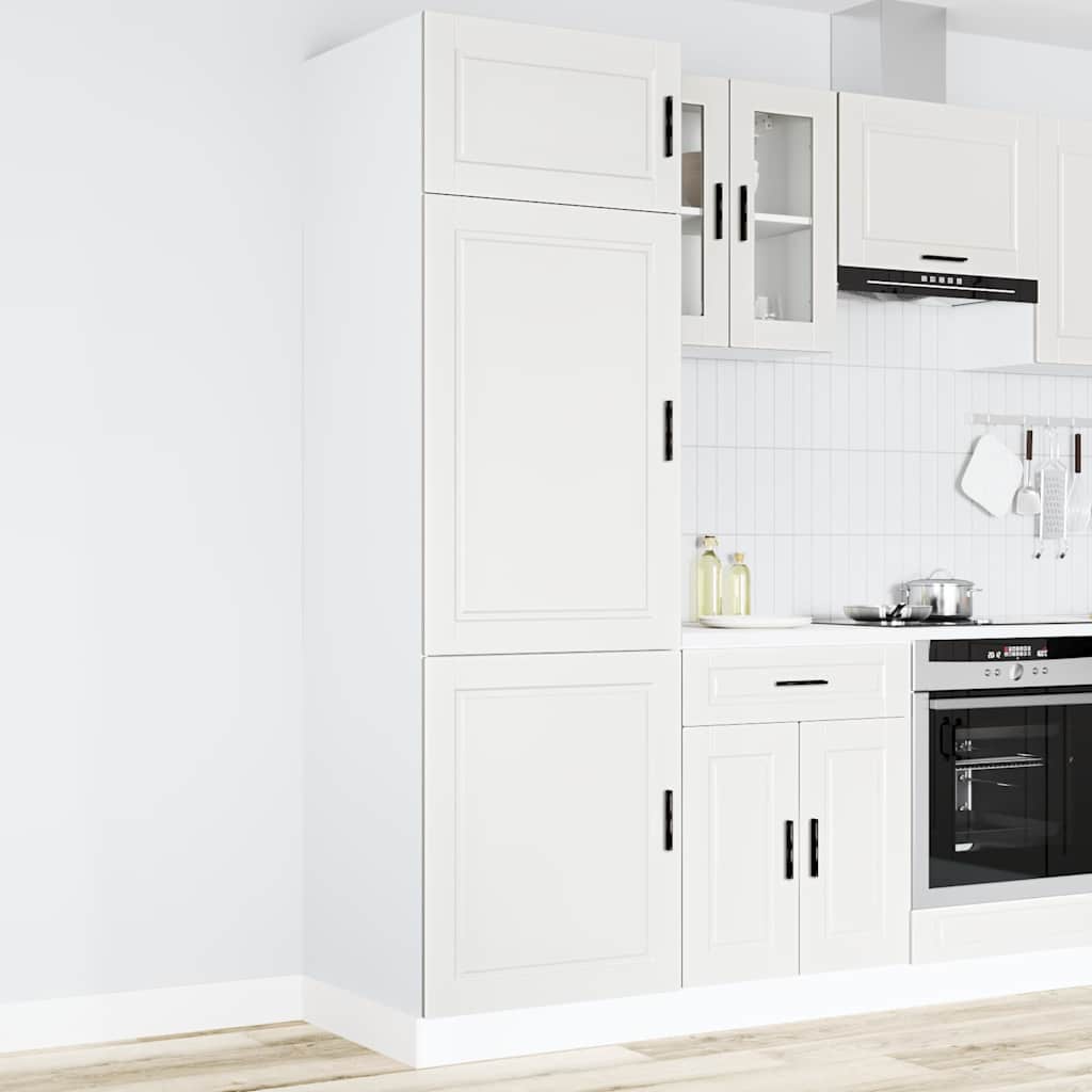 Kitchen Cupboard "Porto" White Engineered Wood