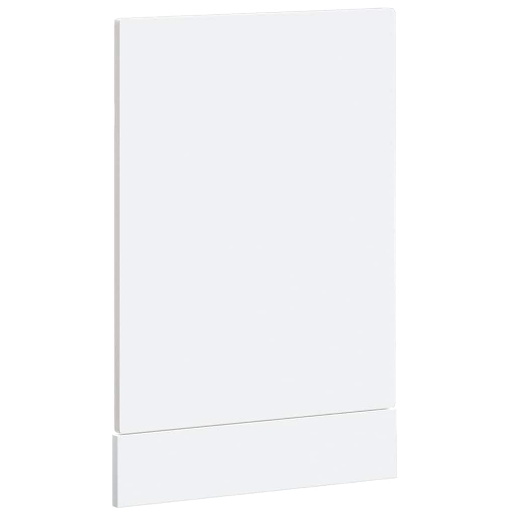 Dishwasher Panel Porto High Gloss White 45x1,5x67 cm Engineered Wood