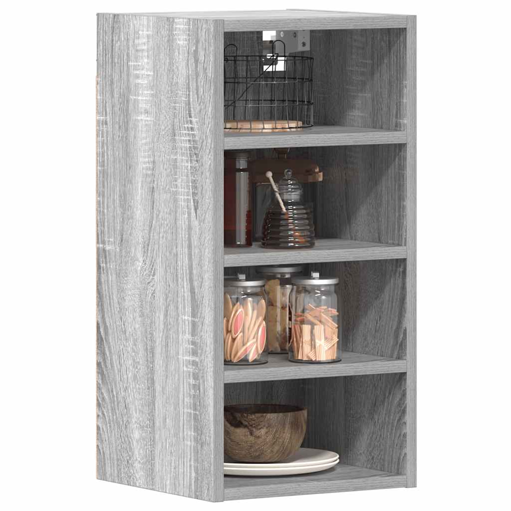 Hanging Cabinet Riga Grey Sonoma 30x29.5x60 cm Engineered Wood