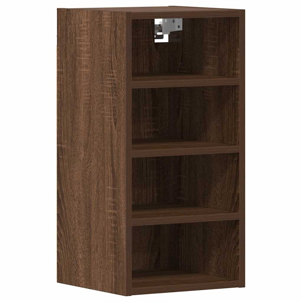 Hanging Cabinet Riga Brown Oak 30x29.5x60 cm Engineered Wood