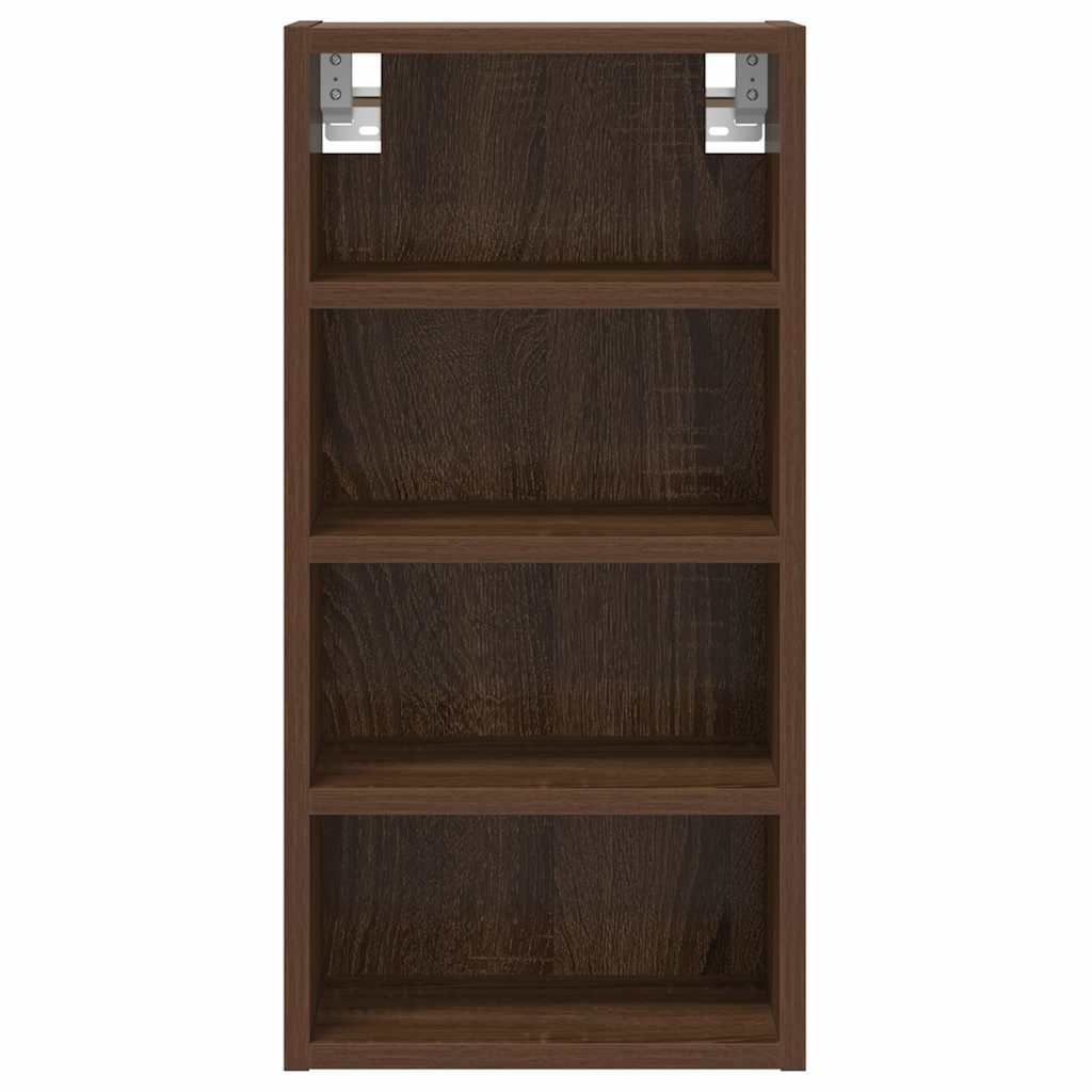 Hanging Cabinet Riga Brown Oak 30x29.5x60 cm Engineered Wood