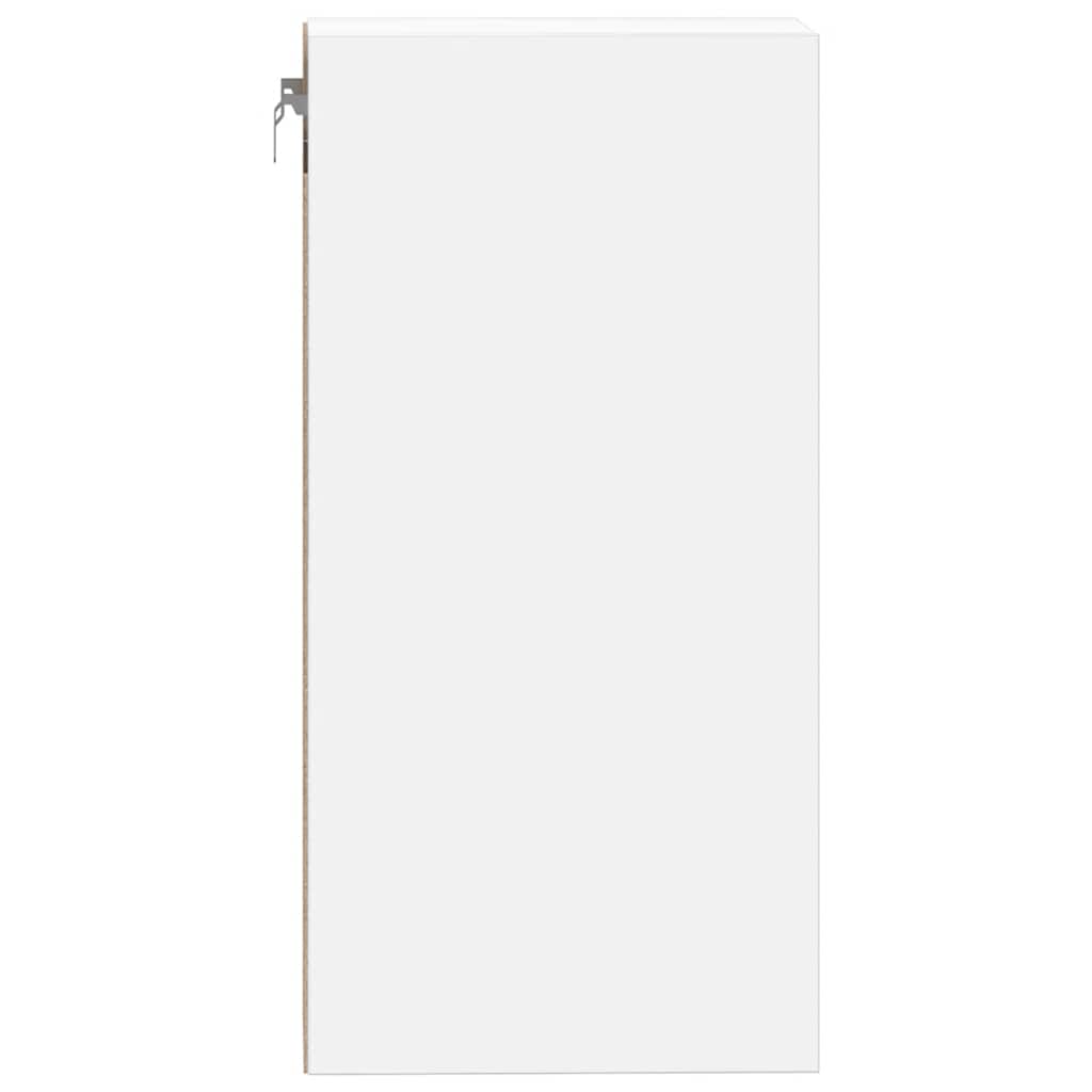 Hanging Cabinet Riga White 40x29.5x60 cm Engineered Wood