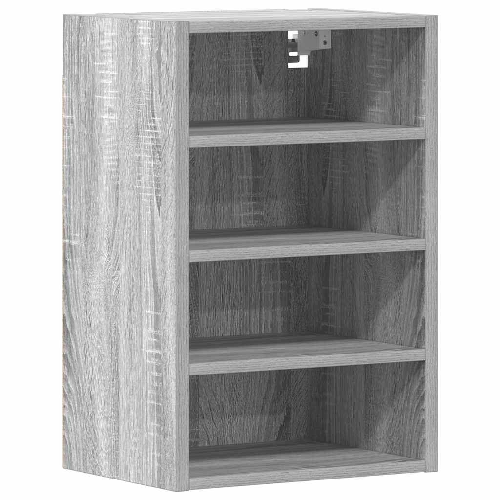 Hanging Cabinet Riga Grey Sonoma 40x29.5x60 cm Engineered Wood