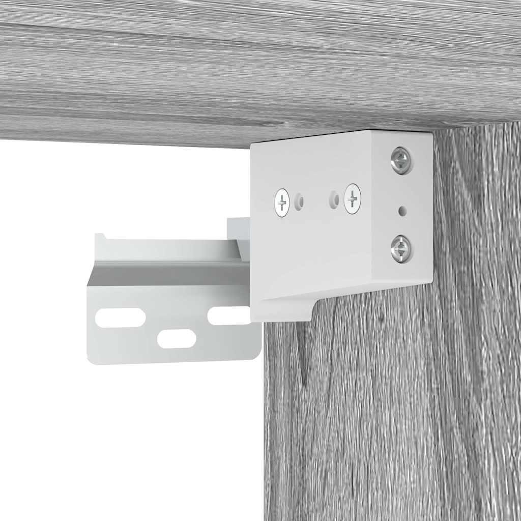 Hanging Cabinet Riga Grey Sonoma 40x29.5x60 cm Engineered Wood