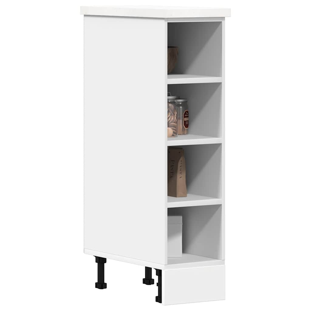 Bottom Cabinet Riga White 20x44.5x81.5 cm Engineered Wood