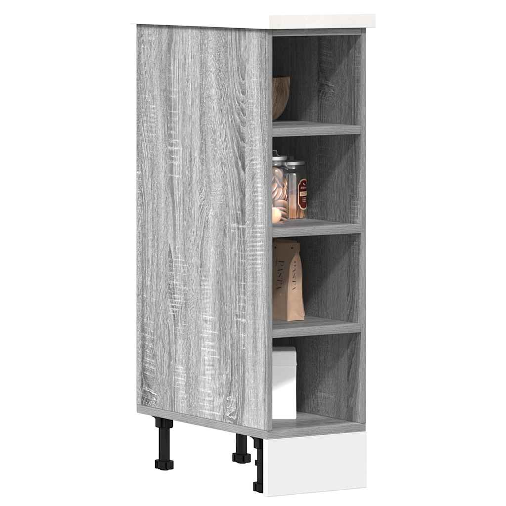 Bottom Cabinet Riga Grey Sonoma 20x44.5x81.5 cm Engineered Wood