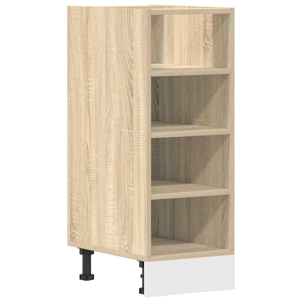 Bottom Cabinet Riga Sonoma Oak 30x44.5x81.5 cm Engineered Wood