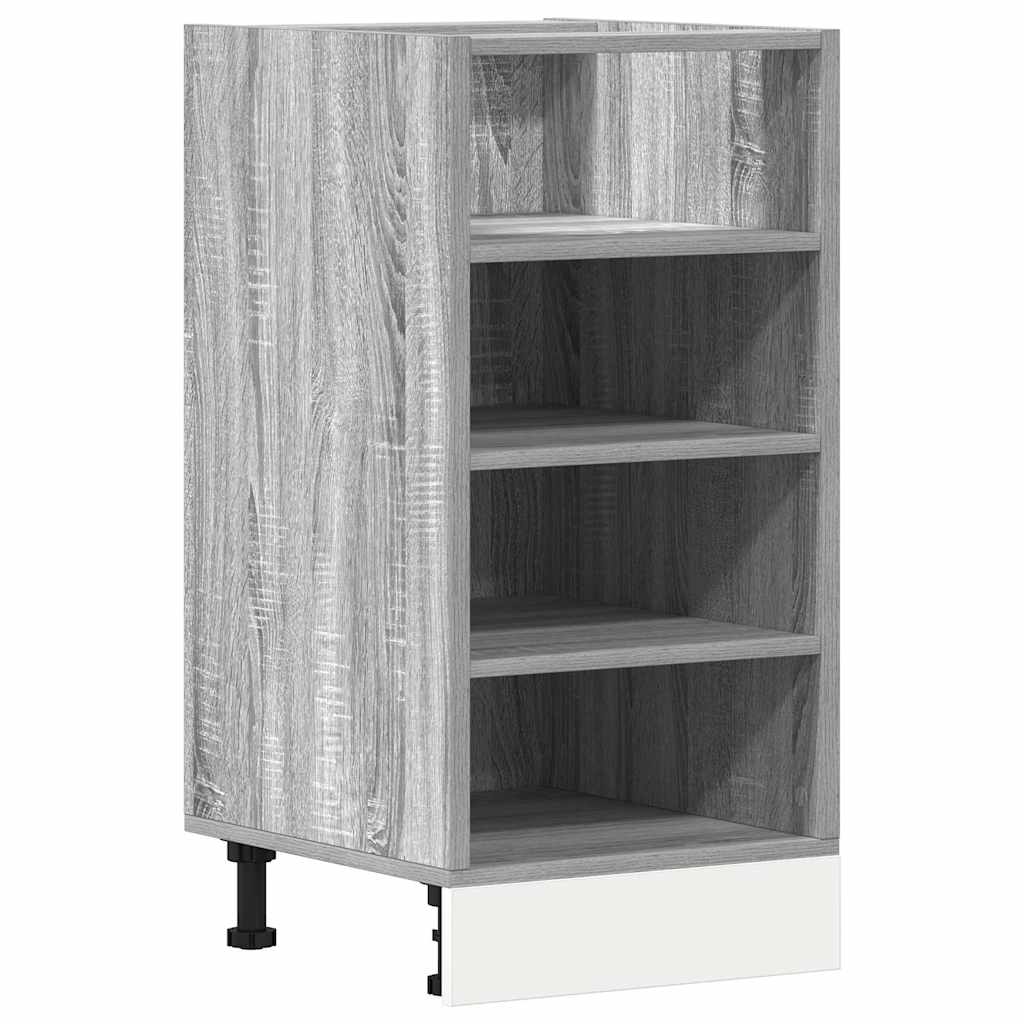 Bottom Cabinet Riga Grey Sonoma 40x44.5x81.5 cm Engineered Wood