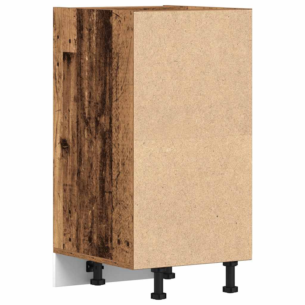 Bottom Cabinet Riga Old Wood 40x44.5x81.5 cm Engineered Wood