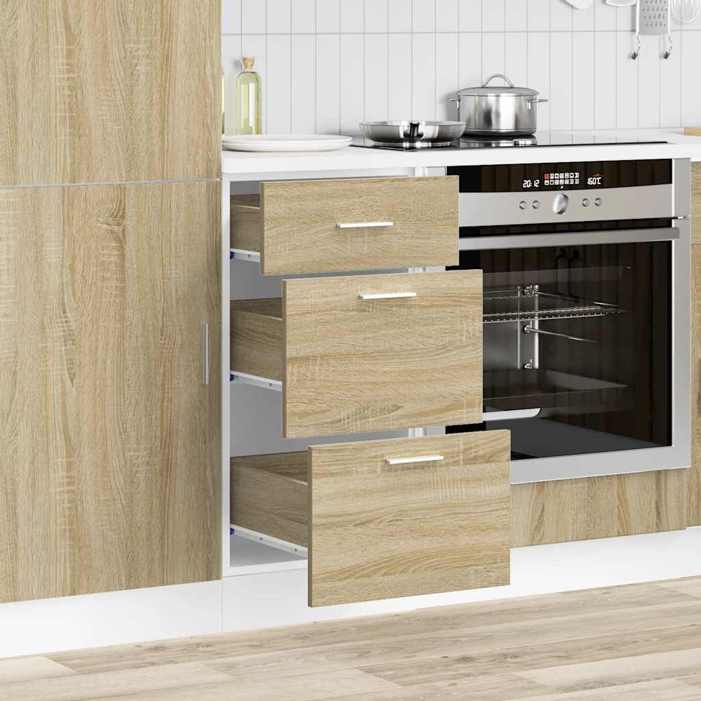 Bottom Cabinet Lyon Sonoma Oak 40x46x81.5 cm Engineered Wood