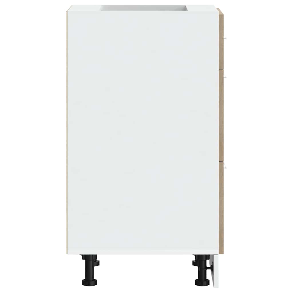 Bottom Cabinet Lyon Sonoma Oak 40x46x81.5 cm Engineered Wood