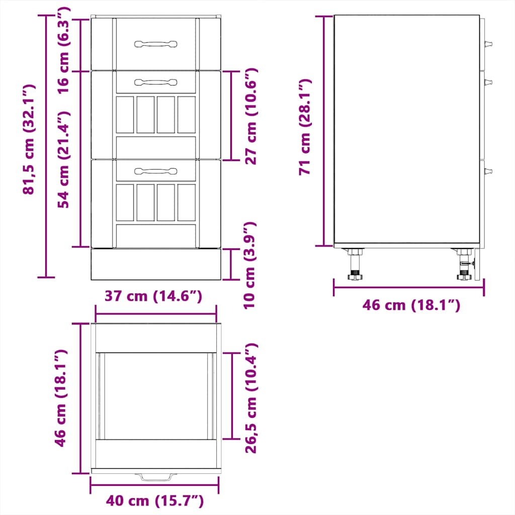 Kitchen Base Cabinet 