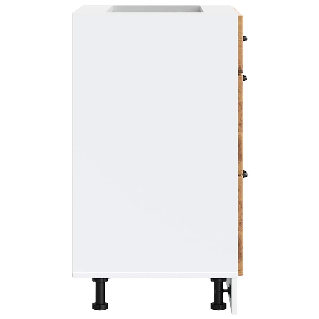 Kitchen Base Cabinet Lucca Old Wood Engineered Wood