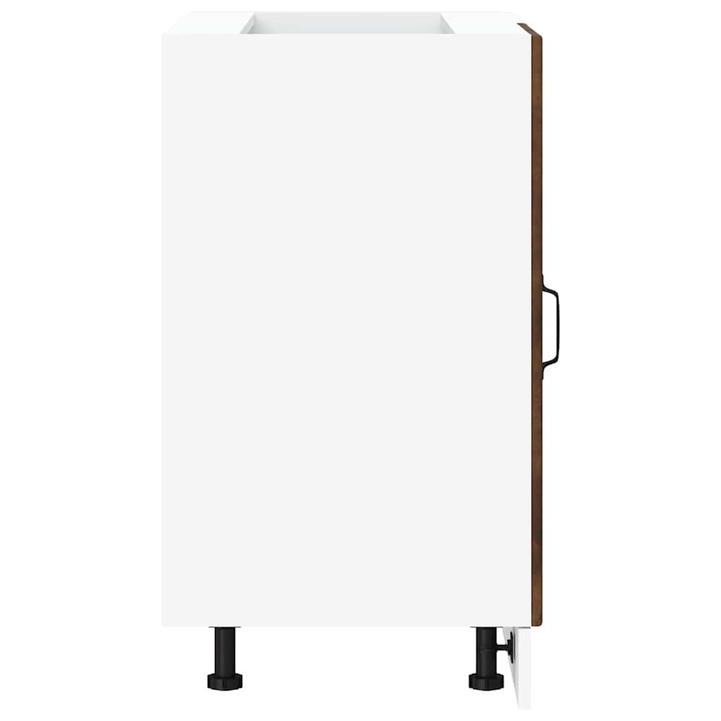 Kitchen Base Cabinet Lucca Smoked Oak Engineered Wood