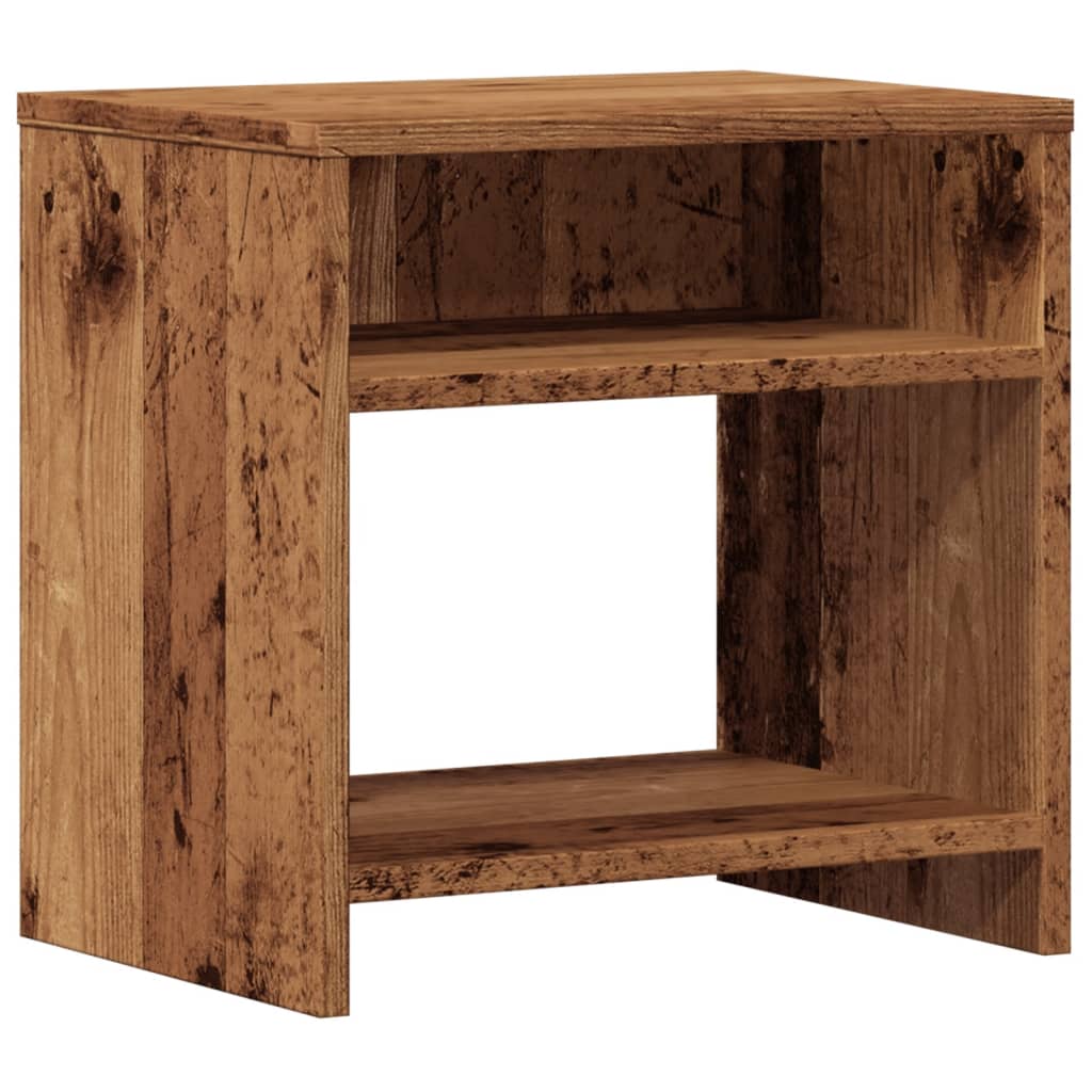 Bedside Cabinet Old Wood 40x30x40 cm Engineered Wood