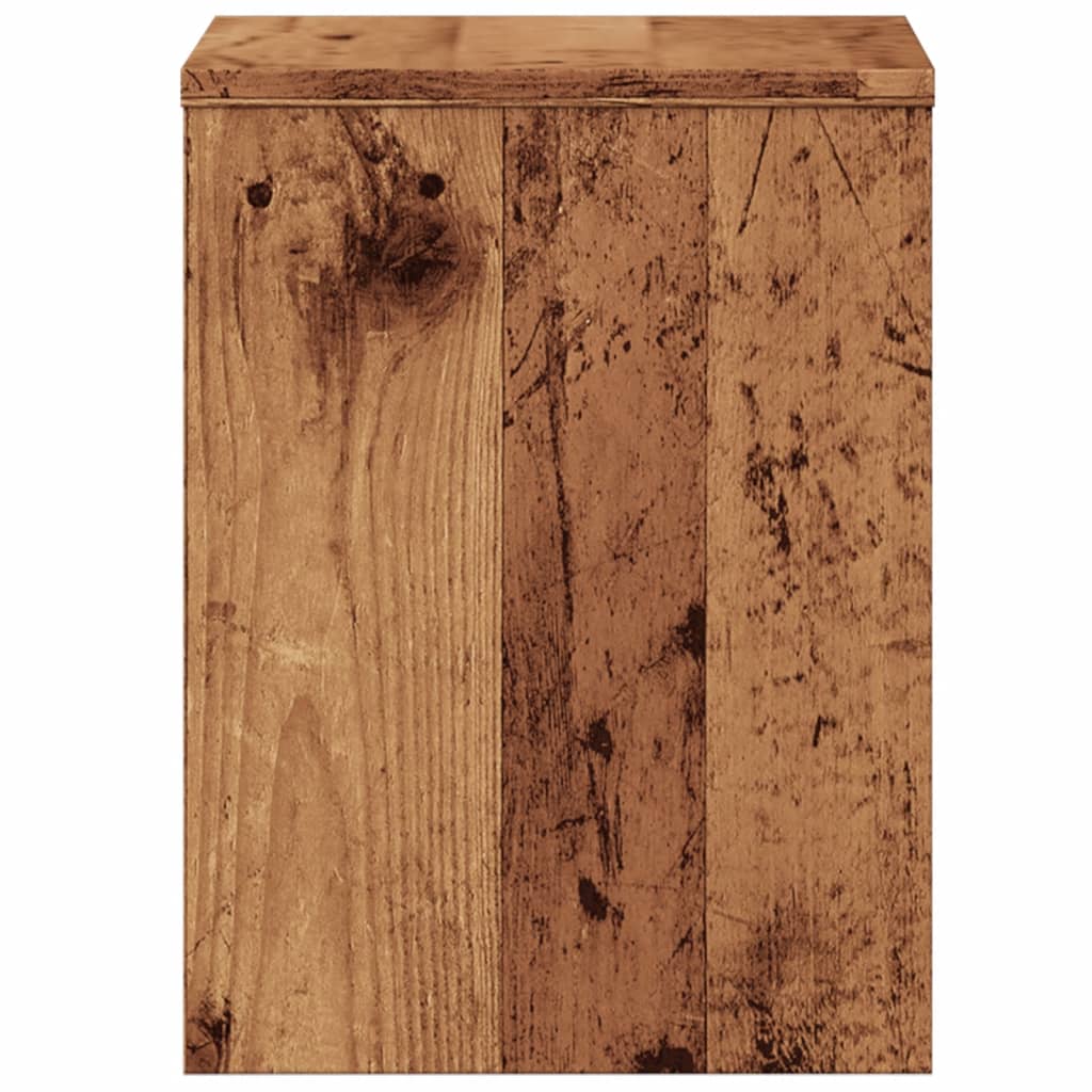 Bedside Cabinet Old Wood 40x30x40 cm Engineered Wood