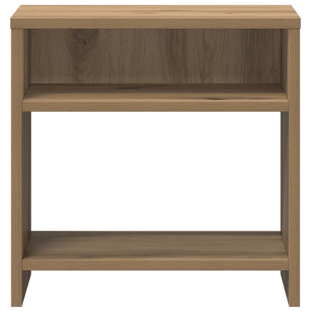 Bedside Cabinet Aritisian Oak 40x30x40 cm Engineered Wood