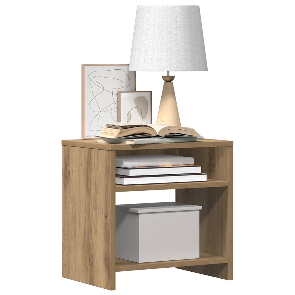 Bedside Cabinets 2 pcs Aritisian Oak 40x30x40 cm Engineered Wood