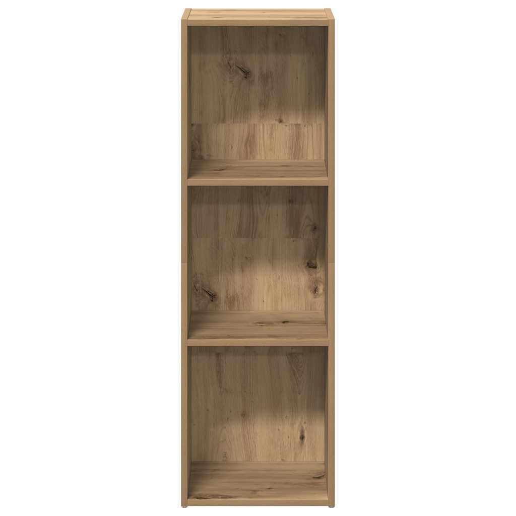 Book Cabinet Artisan Oak 36x30x114 cm Engineered Wood