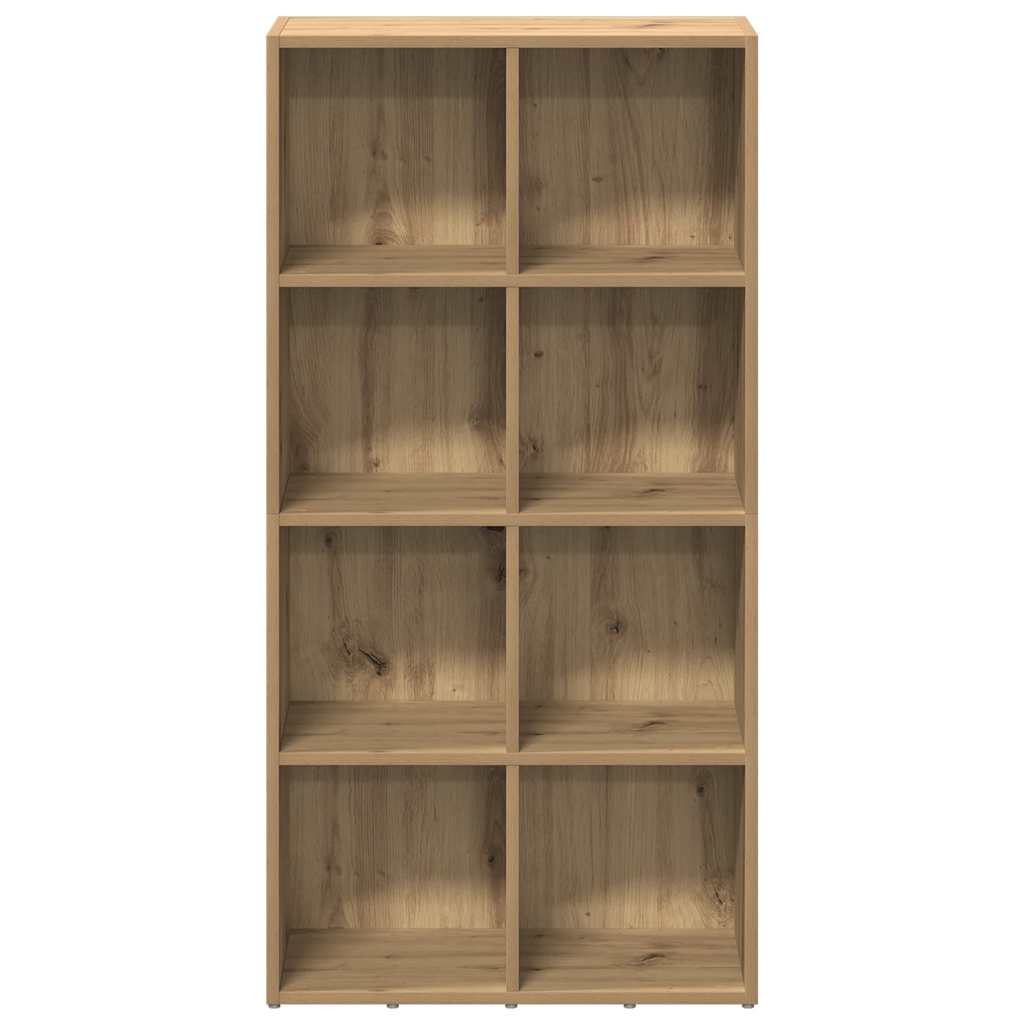 Book Cabinet Artisan Oak 66x30x130 cm Engineered Wood