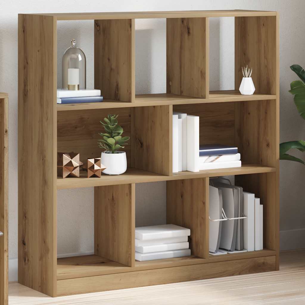 Book Cabinet Artisan Oak 97.5x29.5x100 cm Engineered Wood