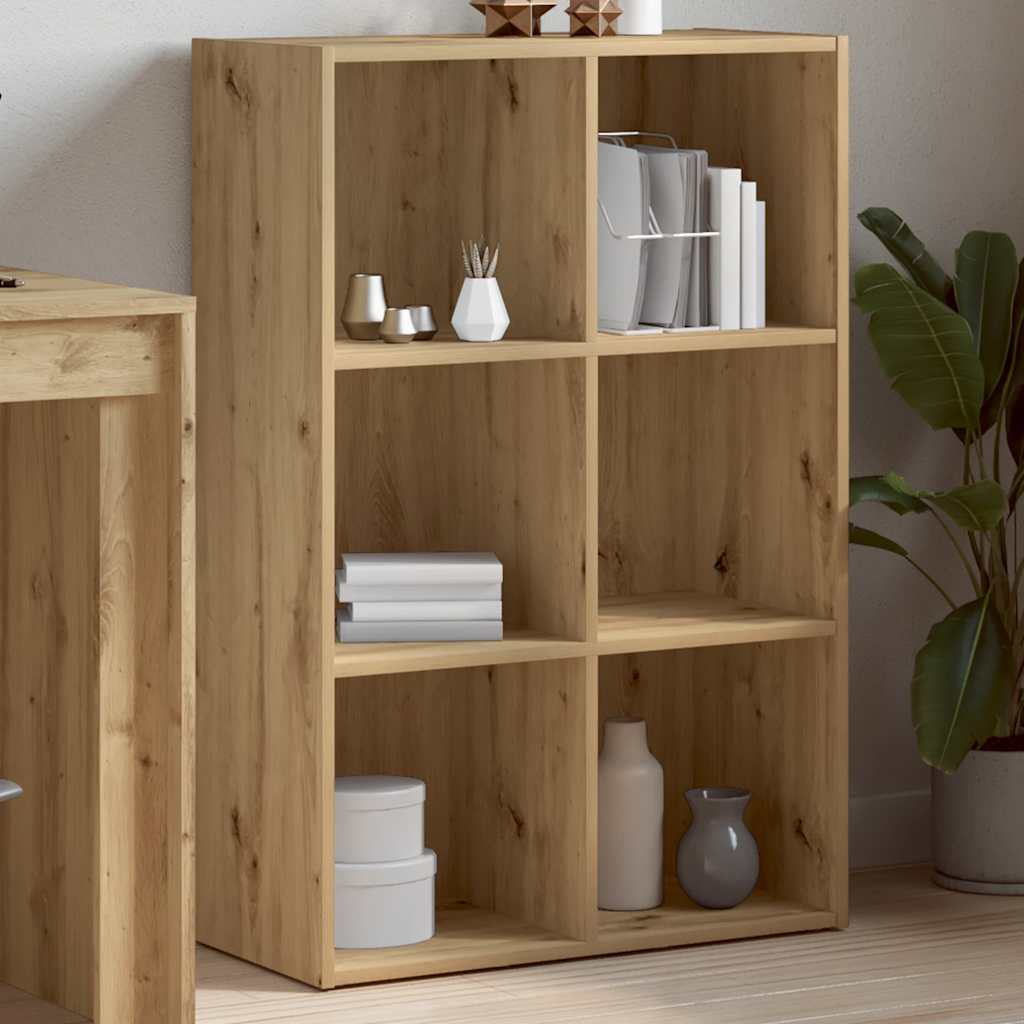 Book Cabinet/Sideboard Artisan Oak 66x30x98 cm Engineered Wood