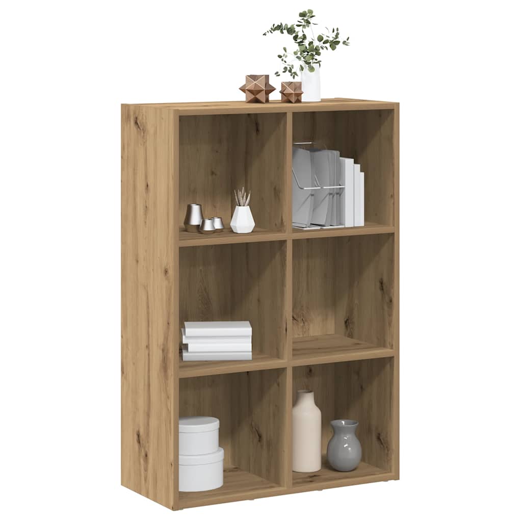 Book Cabinet/Sideboard Artisan Oak 66x30x98 cm Engineered Wood