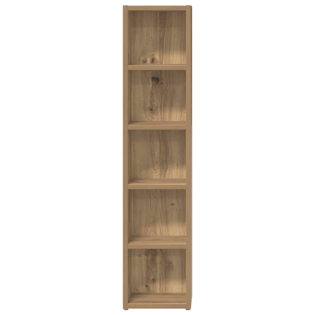 CD Cabinets 2 pcs Artisan Oak 21x16x93.5 cm Engineered Wood