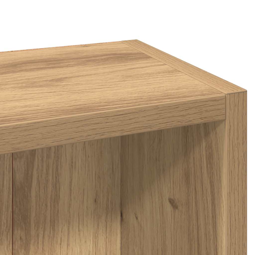 CD Cabinets 2 pcs Artisan Oak 21x16x93.5 cm Engineered Wood