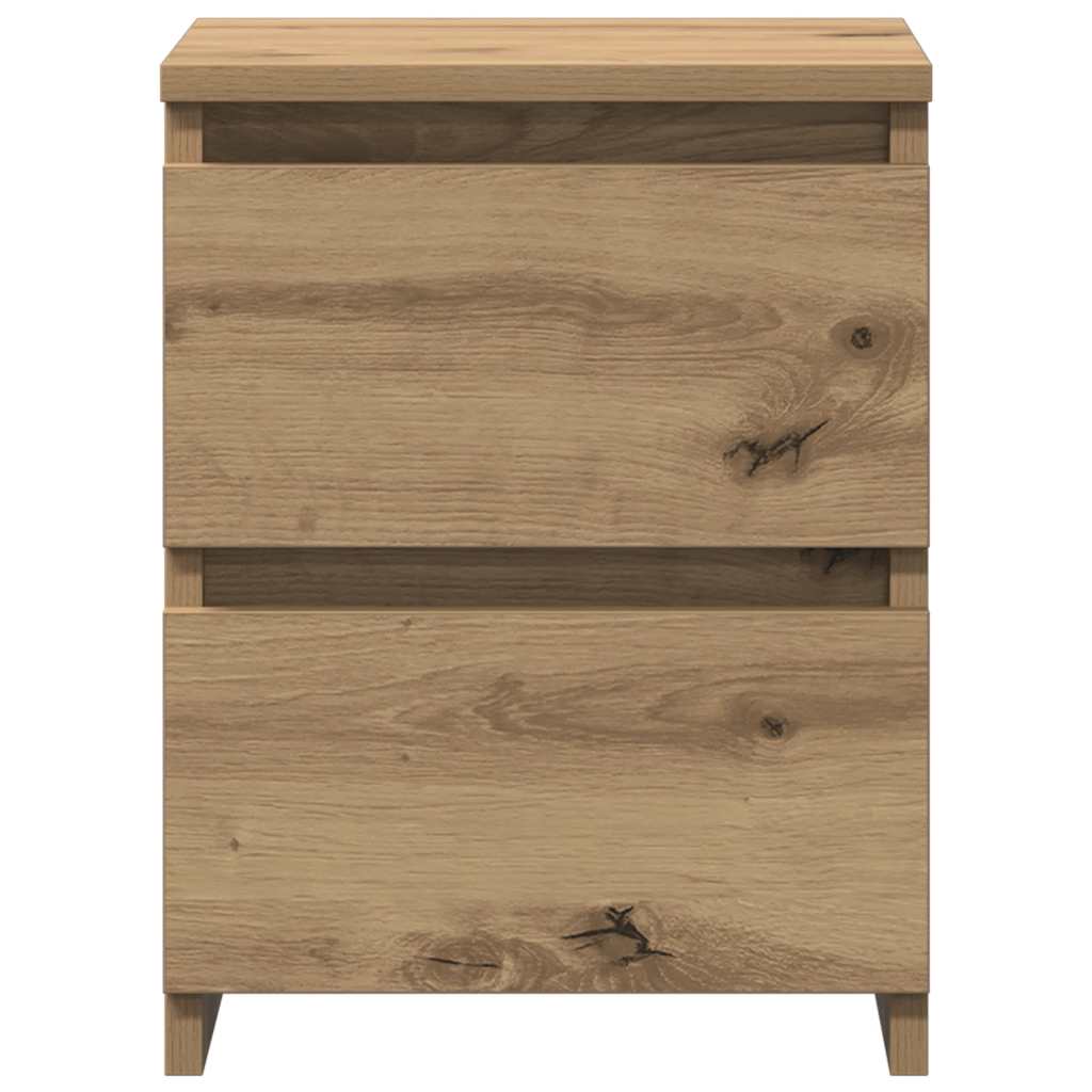 Bedside Cabinet Aritisan Oak 30x30x40 cm Engineered Wood