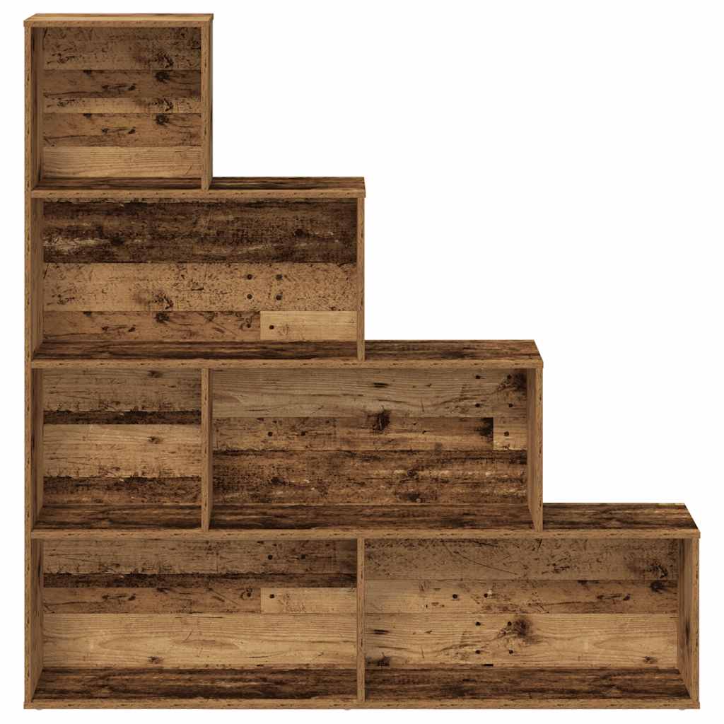 Book Cabinet Old Wood 157x24x160 cm Engineered Wood