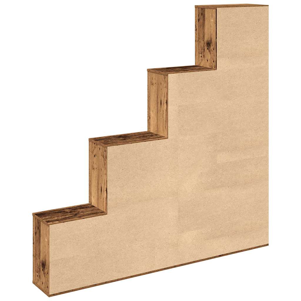 Book Cabinet Old Wood 157x24x160 cm Engineered Wood