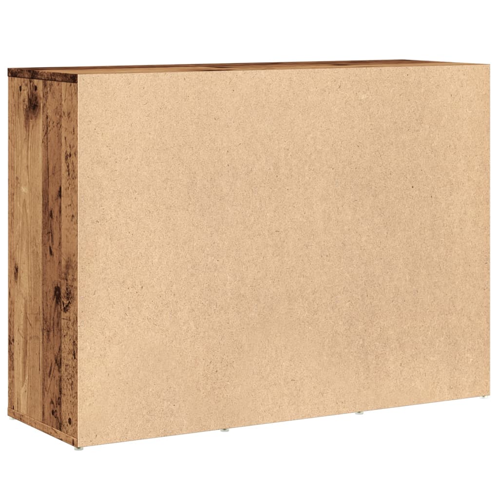 Sideboard Old Wood 88x30x64 cm Engineered Wood