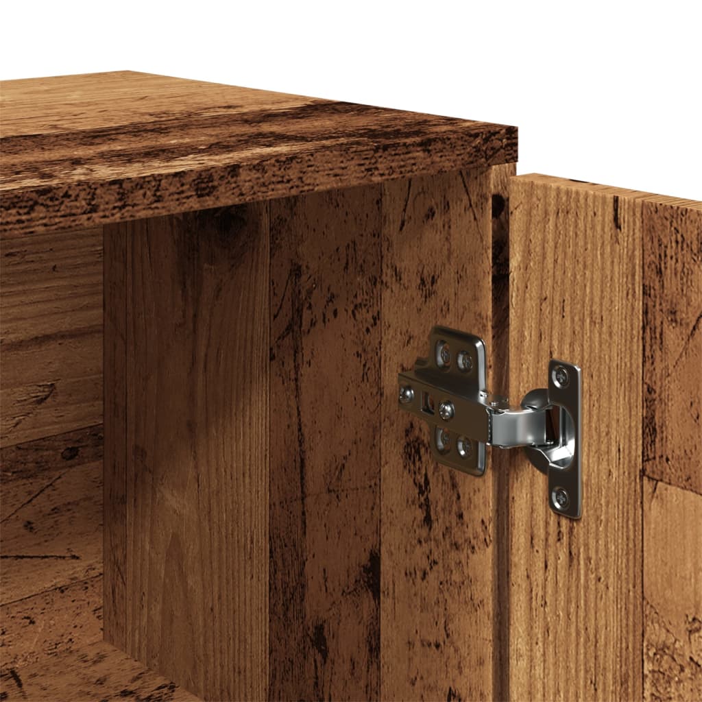 Sideboard Old Wood 88x30x64 cm Engineered Wood