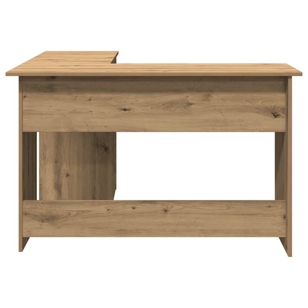 Corner Desk Artisan Oak 120x140x75 cm Engineered Wood